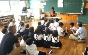 2学期の読み聞かせ最終日